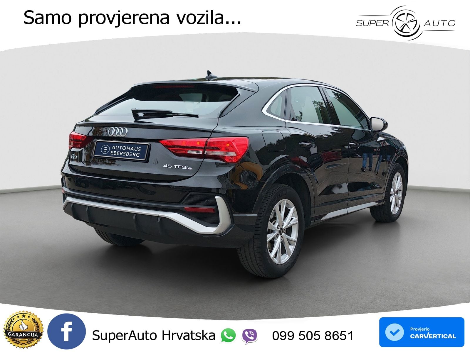 Audi Q3 Sportback 45 TFSIe (245 KS) S tronic S line