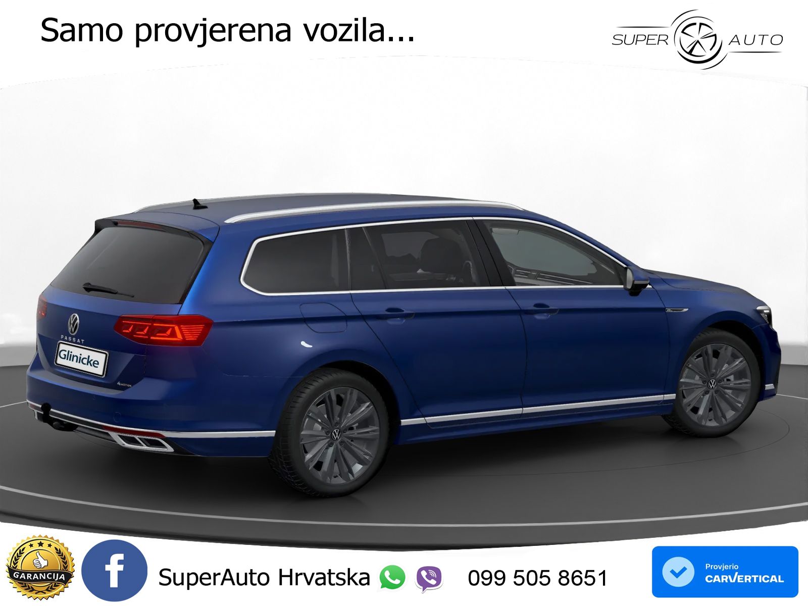 Volkswagen Passat Variant 2.0 TDI (200 KS) 4MOTION DSG R-Line LED+GR SJED+ACC