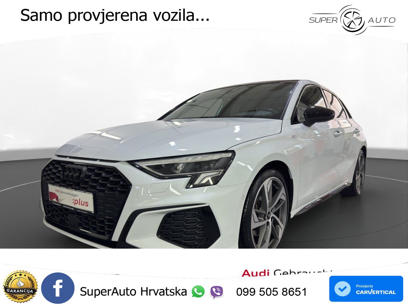 Audi A3 35 TFSI (150 KS) S tronic S line LED+GR SJED+ACC
