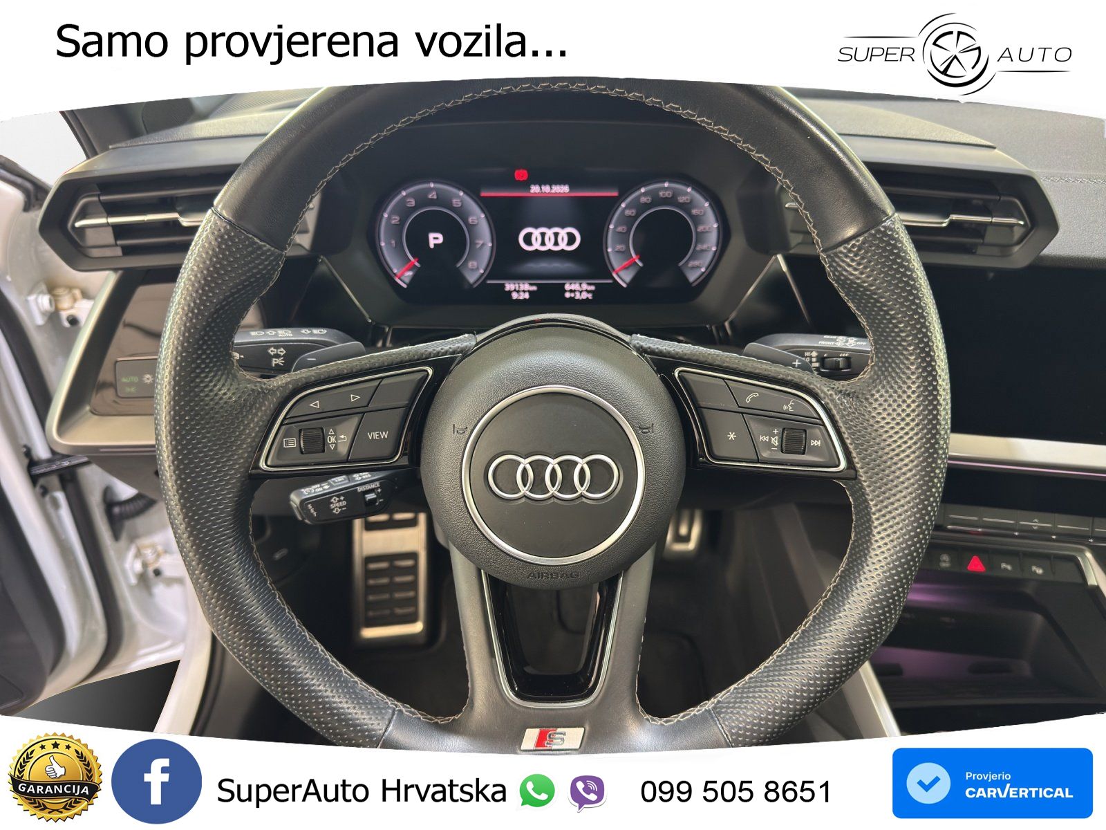 Audi A3 35 TFSI (150 KS) S tronic S line LED+GR SJED+ACC