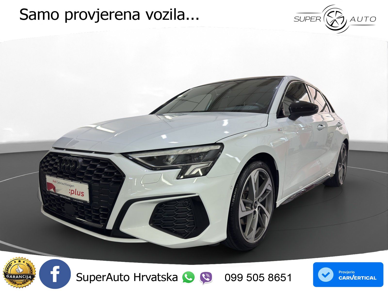 Audi A3 35 TFSI (150 KS) S tronic S line LED+GR SJED+ACC