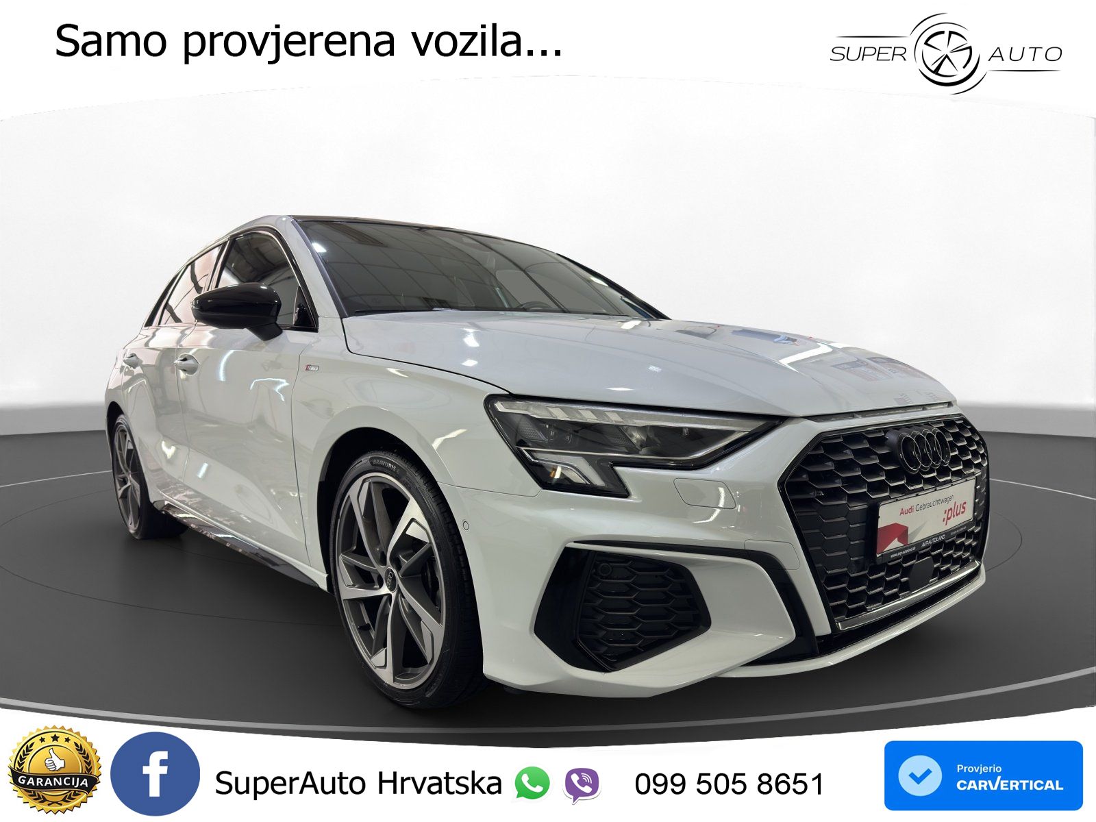 Audi A3 35 TFSI (150 KS) S tronic S line LED+GR SJED+ACC