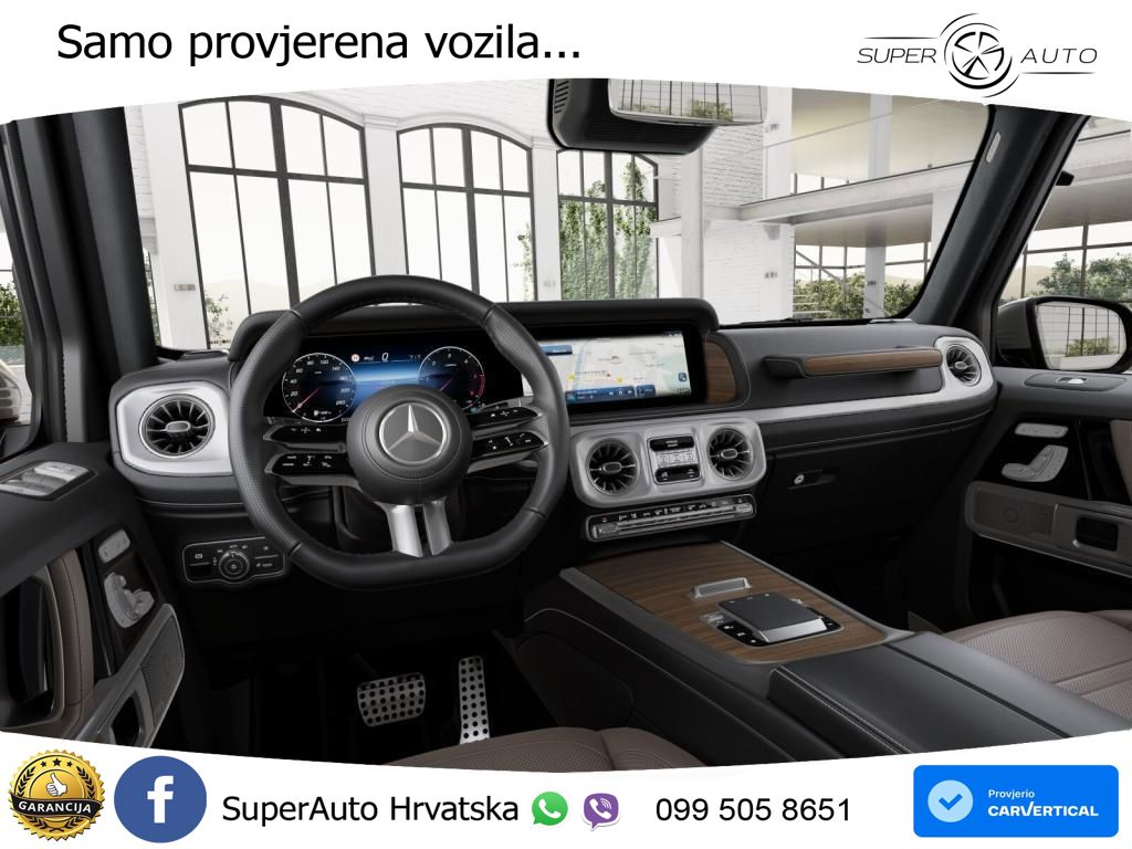 Mercedes G 450d Long (367 KS) 4MATIC 9G-TRONIC AMG LED+GR SJED+ACC