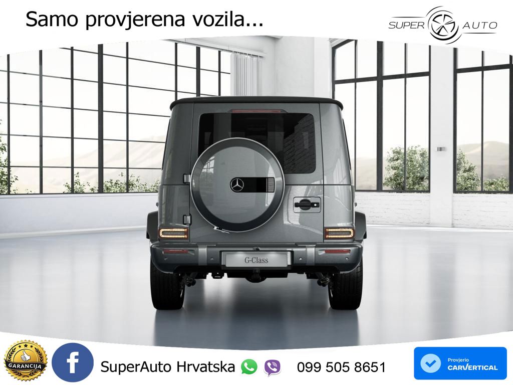 Mercedes G 450d Long (367 KS) 4MATIC 9G-TRONIC AMG LED+GR SJED+ACC
