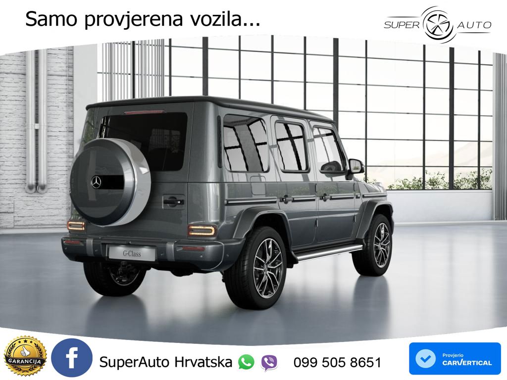 Mercedes G 450d Long (367 KS) 4MATIC 9G-TRONIC AMG LED+GR SJED+ACC