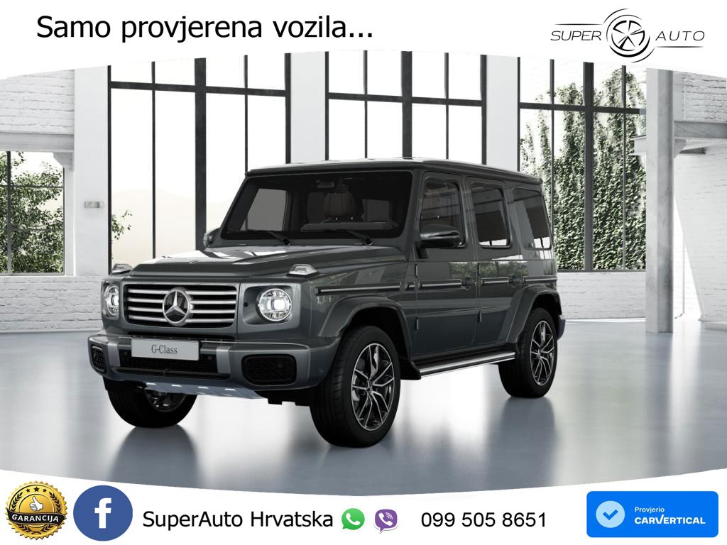 Mercedes G 450d Long (367 KS) 4MATIC 9G-TRONIC AMG LED+GR SJED+ACC