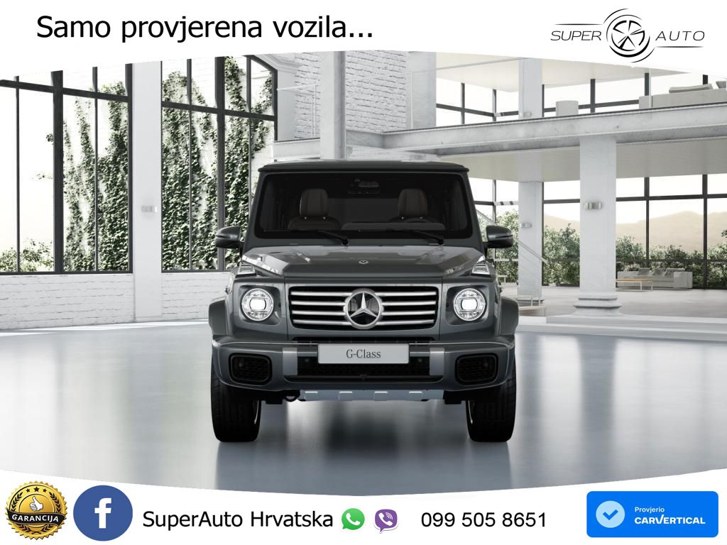 Mercedes G 450d Long (367 KS) 4MATIC 9G-TRONIC AMG LED+GR SJED+ACC