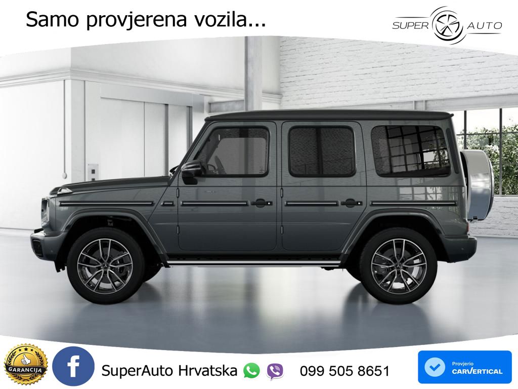 Mercedes G 450d Long (367 KS) 4MATIC 9G-TRONIC AMG LED+GR SJED+ACC
