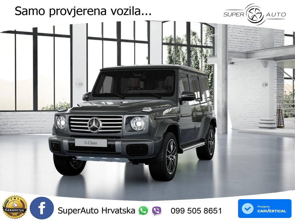 Mercedes G 450d Long (367 KS) 4MATIC 9G-TRONIC AMG LED+GR SJED+ACC