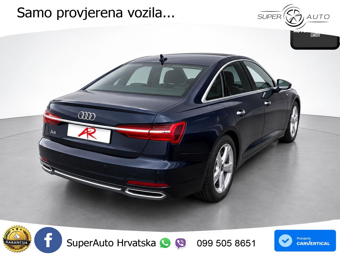 Audi A6 40 TDI (204 KS) S tronic LED+GR SJED+ACC