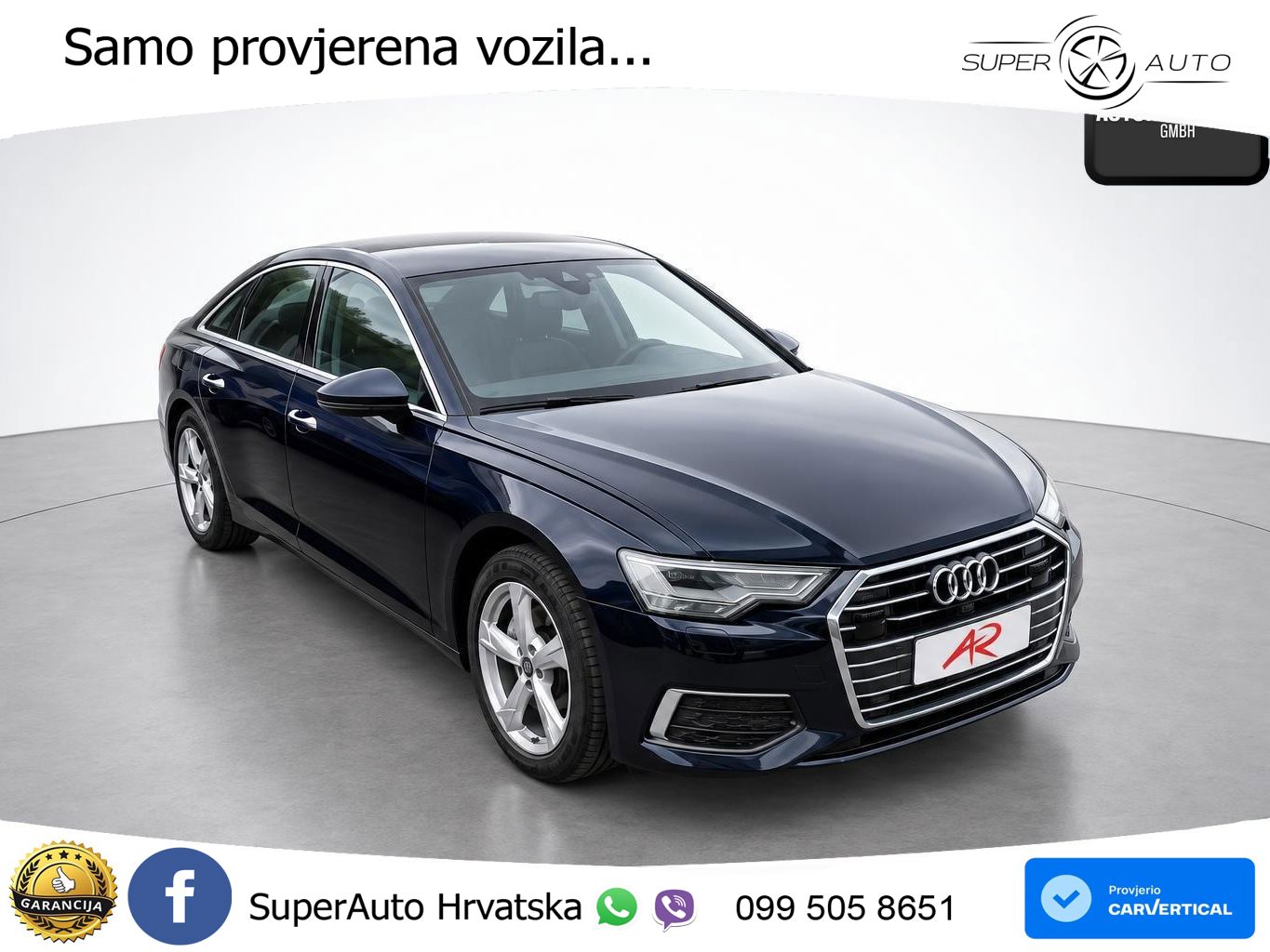 Audi A6 40 TDI (204 KS) S tronic LED+GR SJED+ACC