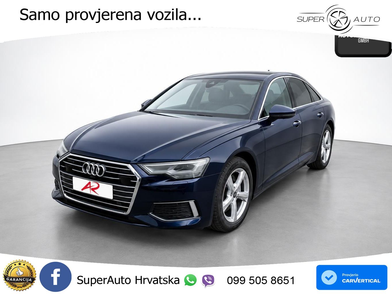Audi A6 40 TDI (204 KS) S tronic LED+GR SJED+ACC