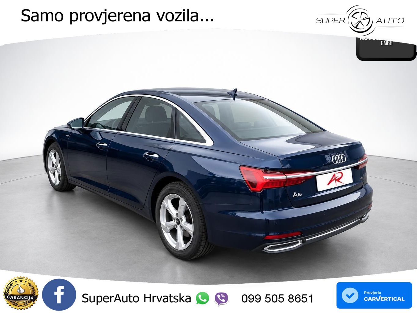 Audi A6 40 TDI (204 KS) S tronic LED+GR SJED+ACC