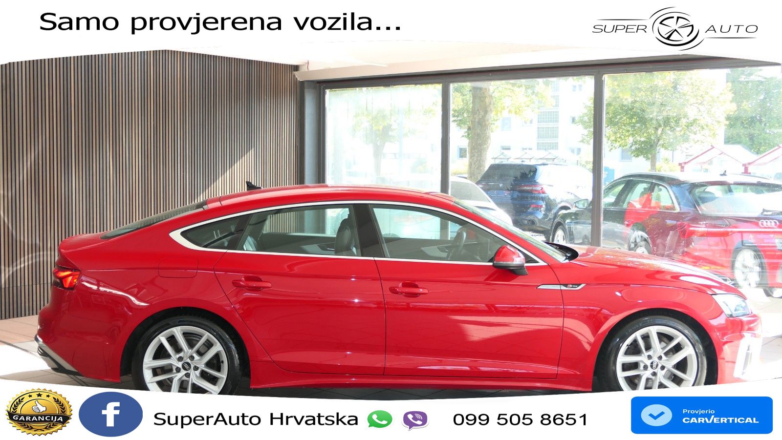Audi A5 Sportback 35 TFSI (150 KS) S line LED+GR SJED+ACC
