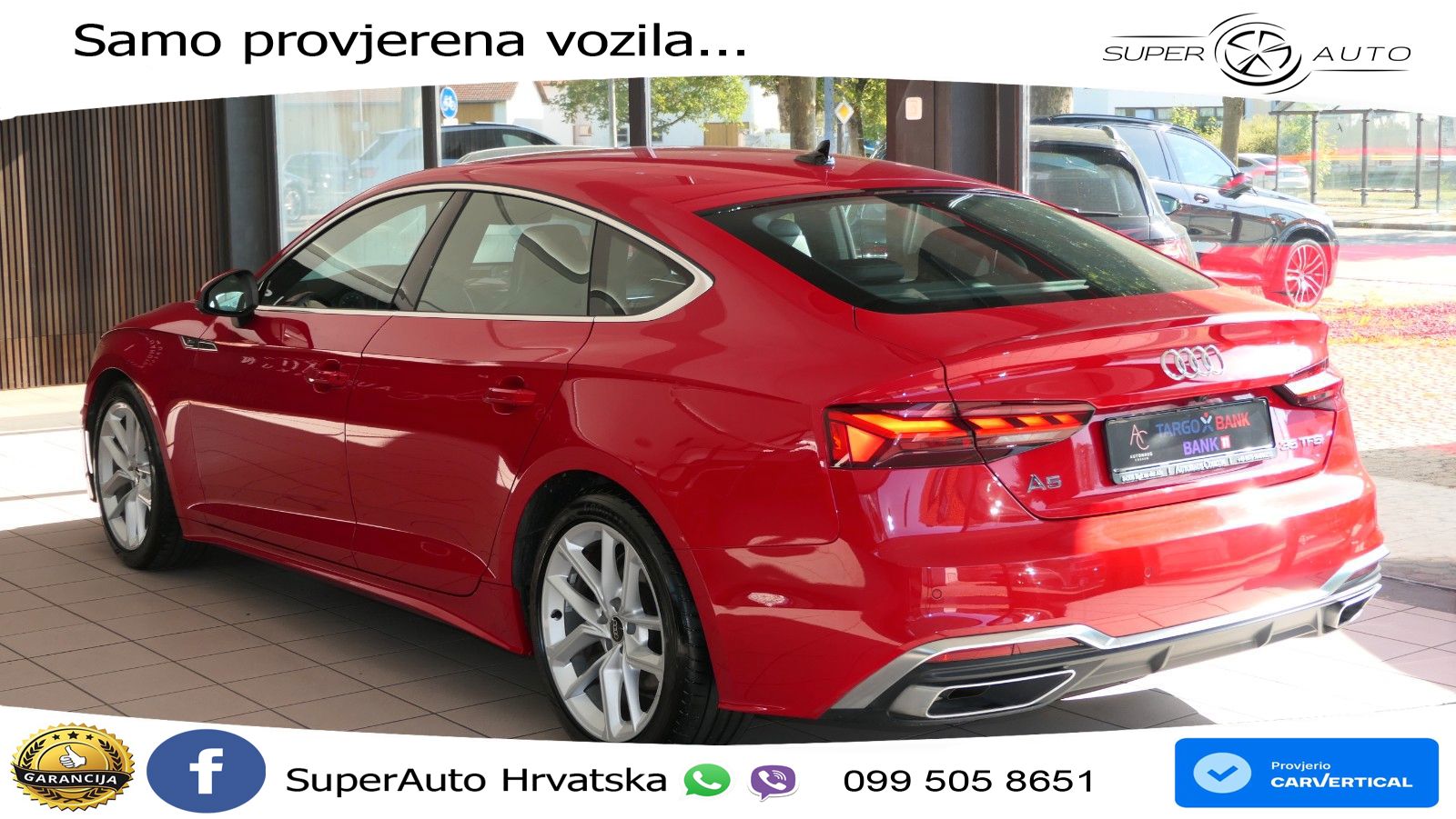 Audi A5 Sportback 35 TFSI (150 KS) S line LED+GR SJED+ACC