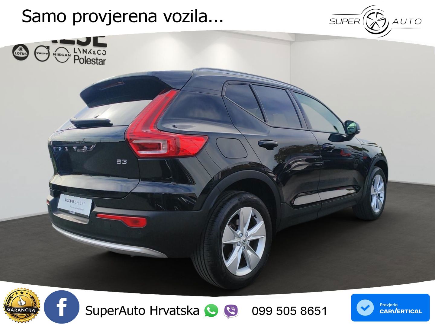 Volvo XC40 2.0 B3 163 KS Automatic LED+GR SJED+ACC