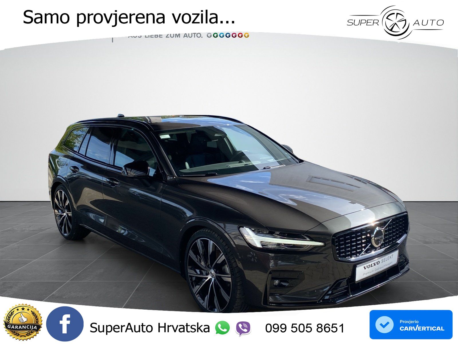 Volvo V60 2.0 B4 Benzin DCT LED+GR SJED+ACC