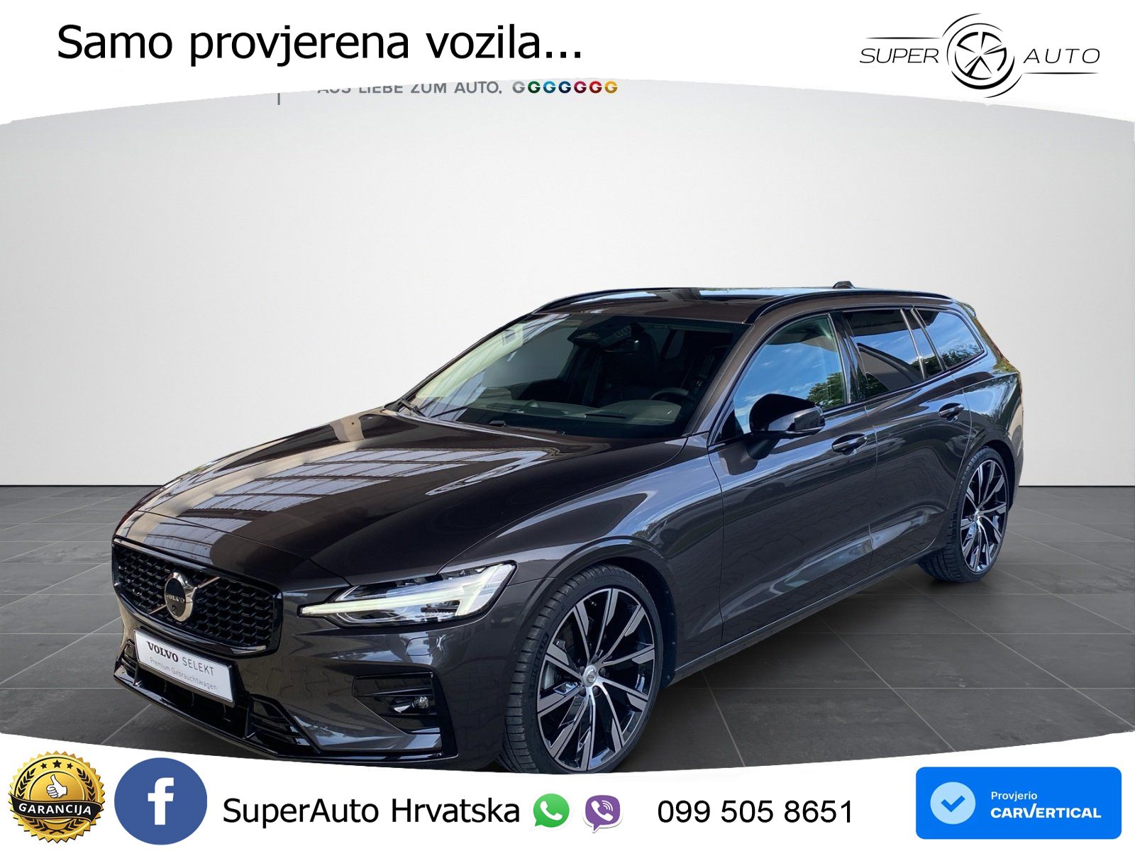 Volvo V60 2.0 B4 Benzin DCT LED+GR SJED+ACC