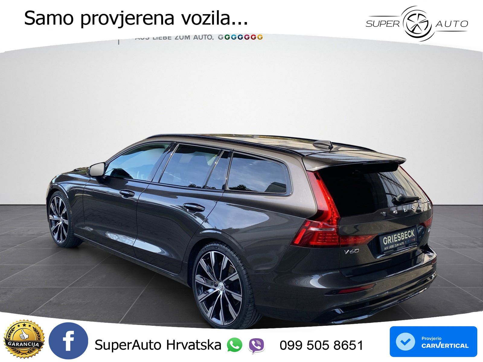 Volvo V60 2.0 B4 Benzin DCT LED+GR SJED+ACC