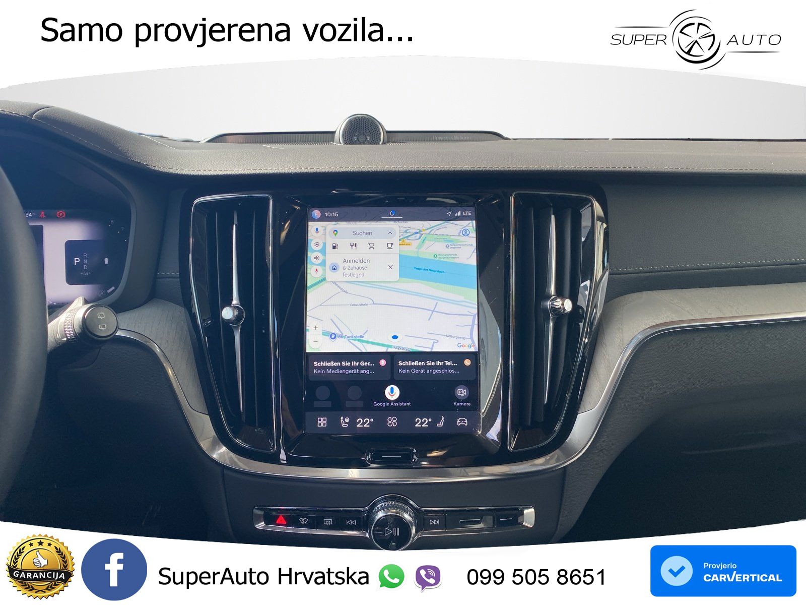 Volvo V60 2.0 B4 Benzin DCT LED+GR SJED+ACC