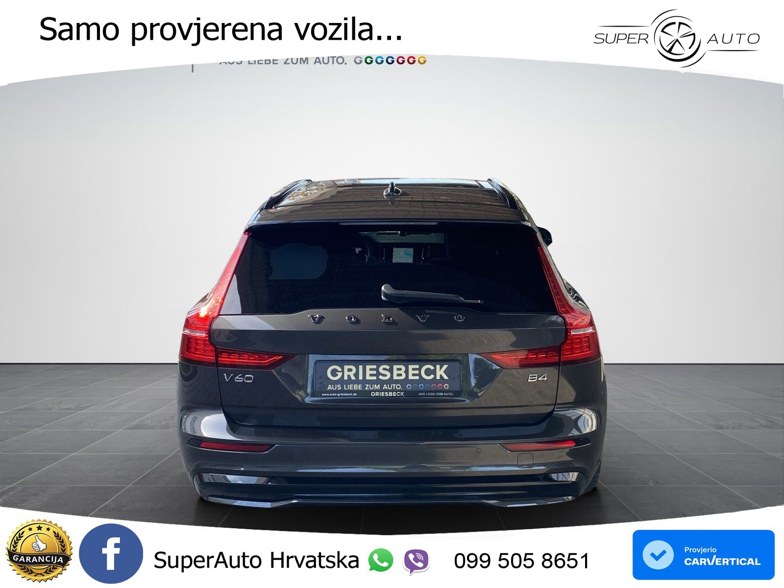 Volvo V60 2.0 B4 Benzin DCT LED+GR SJED+ACC