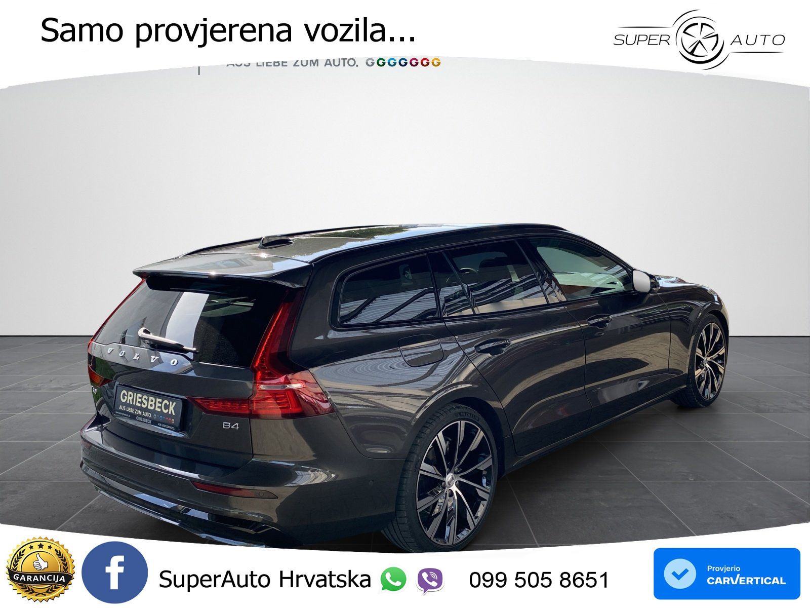 Volvo V60 2.0 B4 Benzin DCT LED+GR SJED+ACC