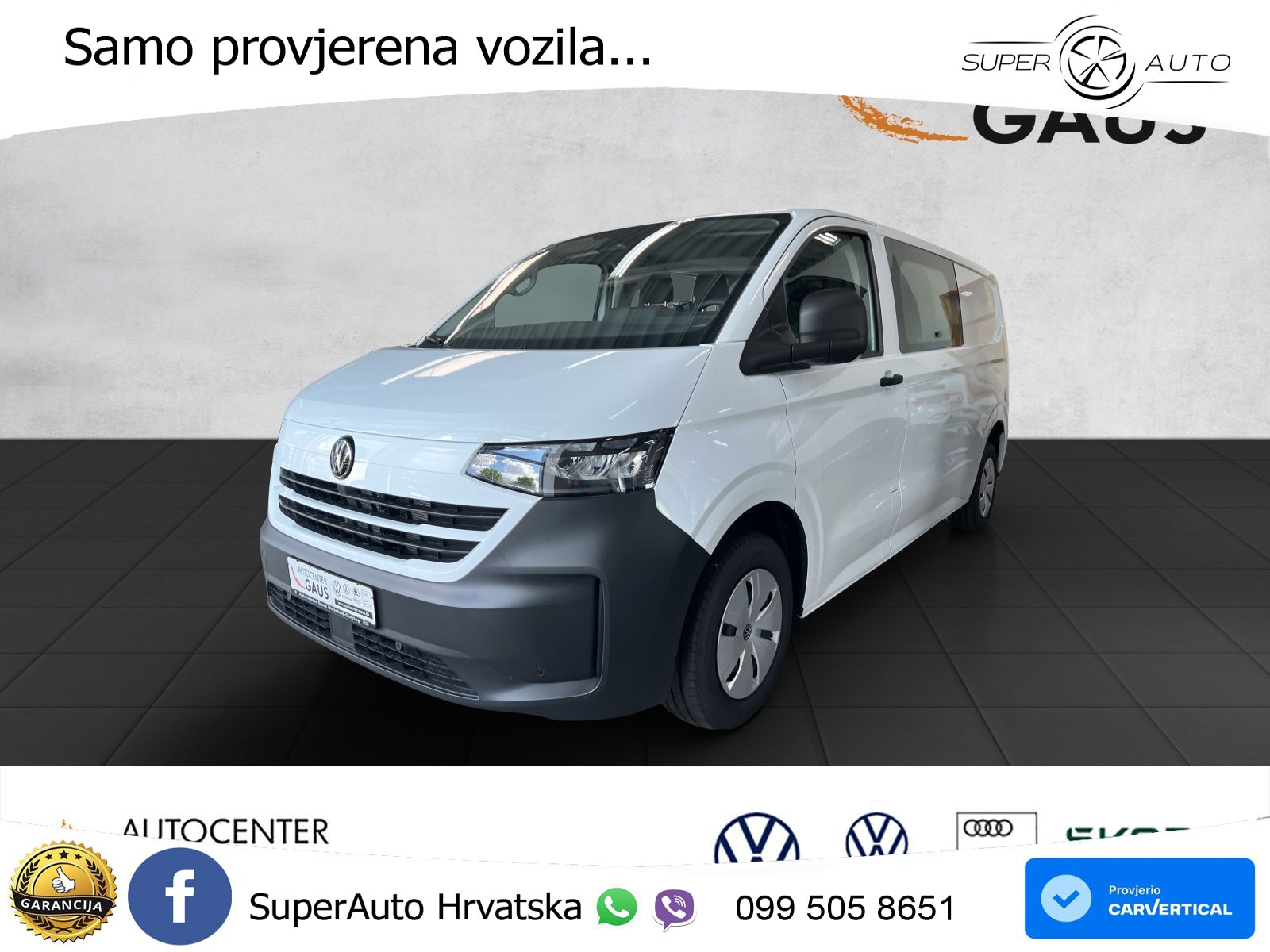 Volkswagen Transporter Kasten Plus 2,0 TDI Radst.3500 mm 110 KS