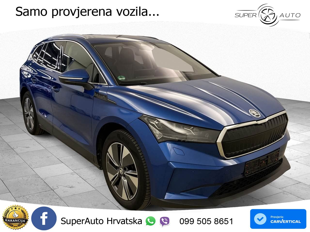 Škoda Enyaq iV 80 82 kWh (204 KS) Loft LED+GR SJED+ACC