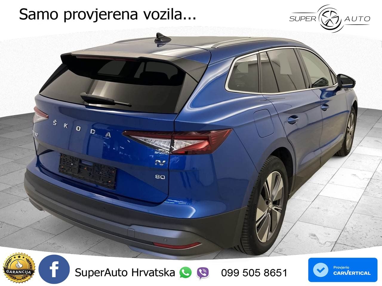 Škoda Enyaq iV 80 82 kWh (204 KS) Loft LED+GR SJED+ACC
