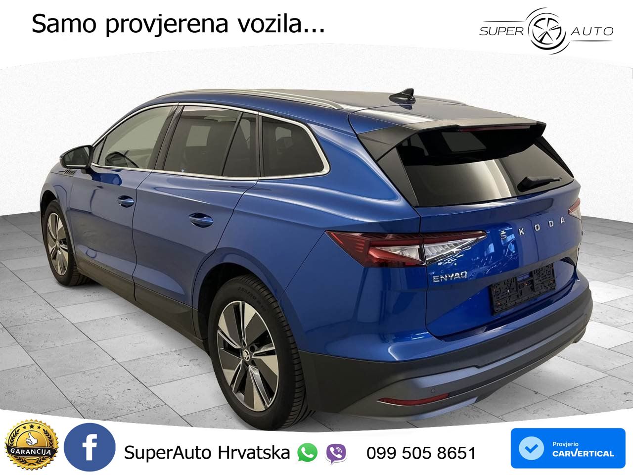 Škoda Enyaq iV 80 82 kWh (204 KS) Loft LED+GR SJED+ACC