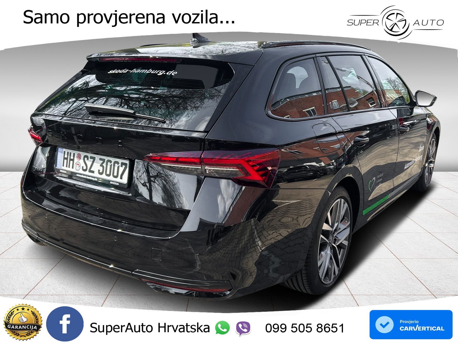 Škoda Octavia Combi 1.5 TSI (150 KS) DSG SportLine LED+GR SJED+ACC