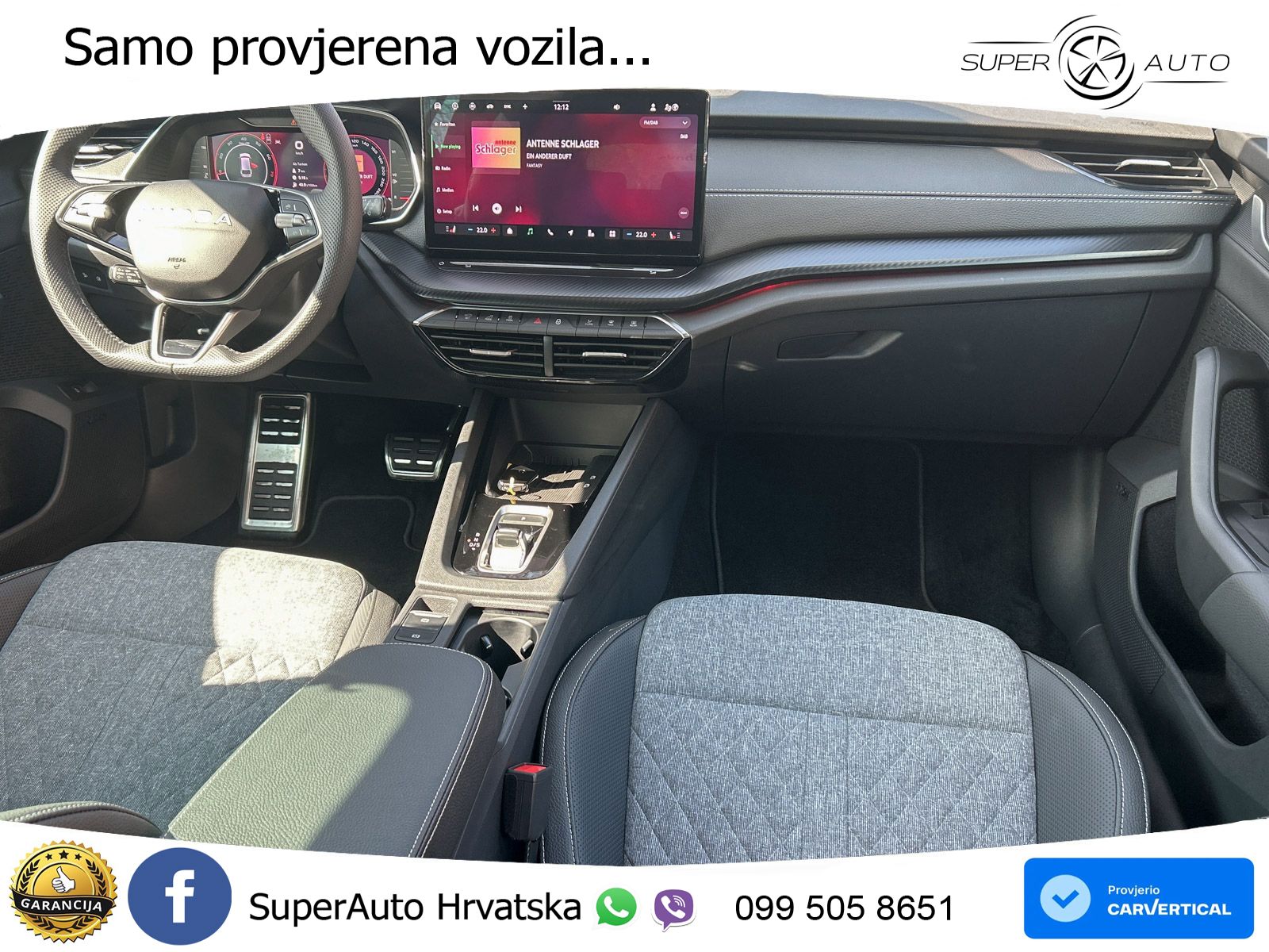 Škoda Octavia Combi 1.5 TSI (150 KS) DSG SportLine LED+GR SJED+ACC