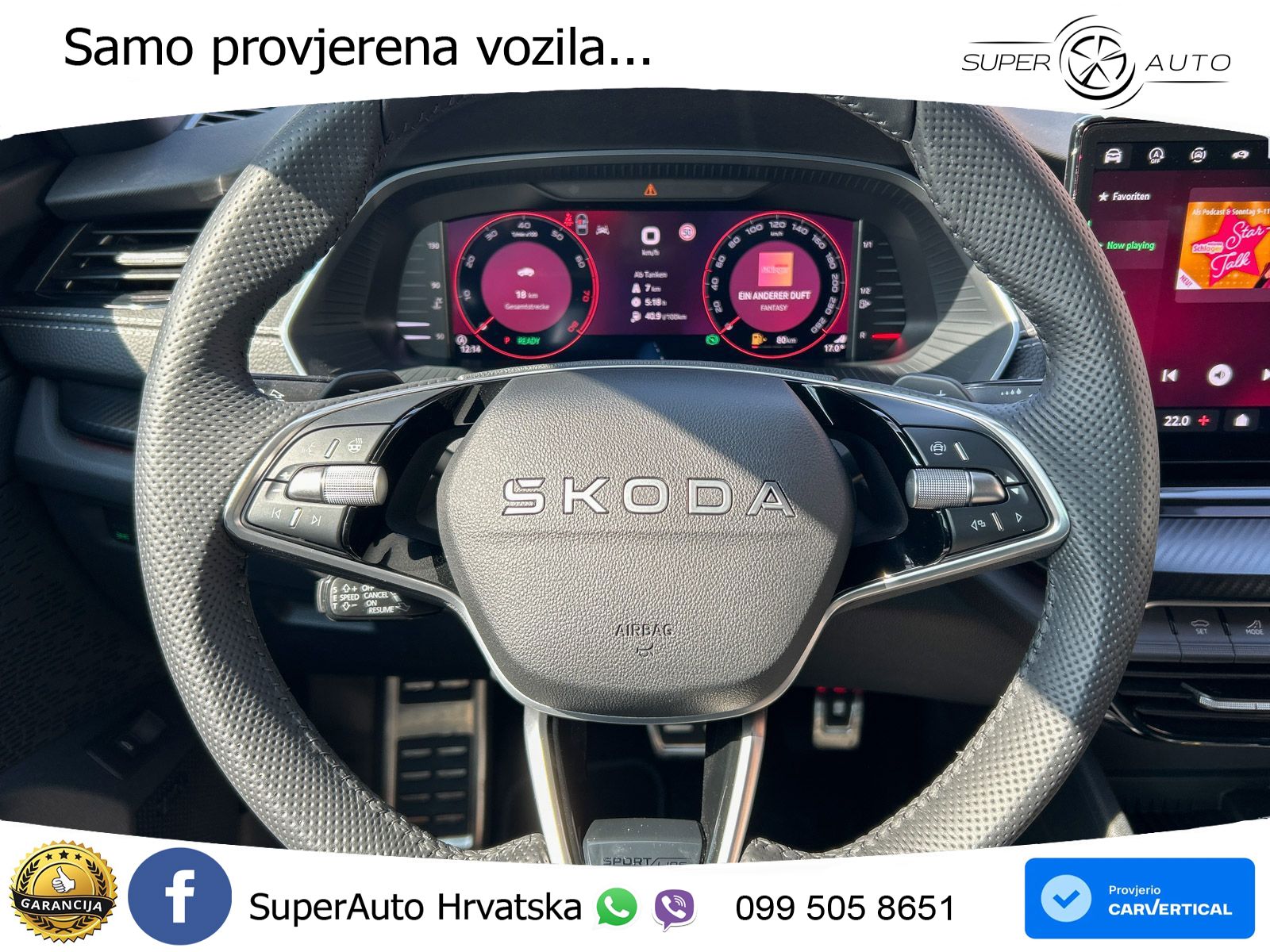 Škoda Octavia Combi 1.5 TSI (150 KS) DSG SportLine LED+GR SJED+ACC