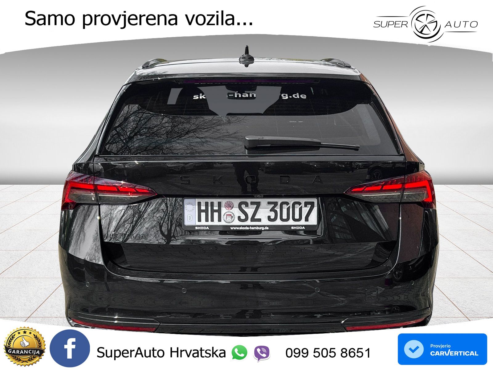 Škoda Octavia Combi 1.5 TSI (150 KS) DSG SportLine LED+GR SJED+ACC