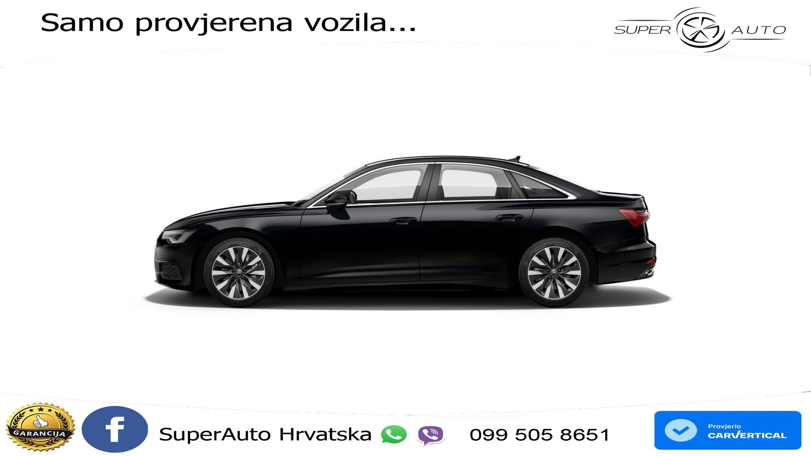 Audi A6 50 TDI V6 (286 KS) quattro tiptronic ZRAČNI+ACC+4xGR SJED+KAM