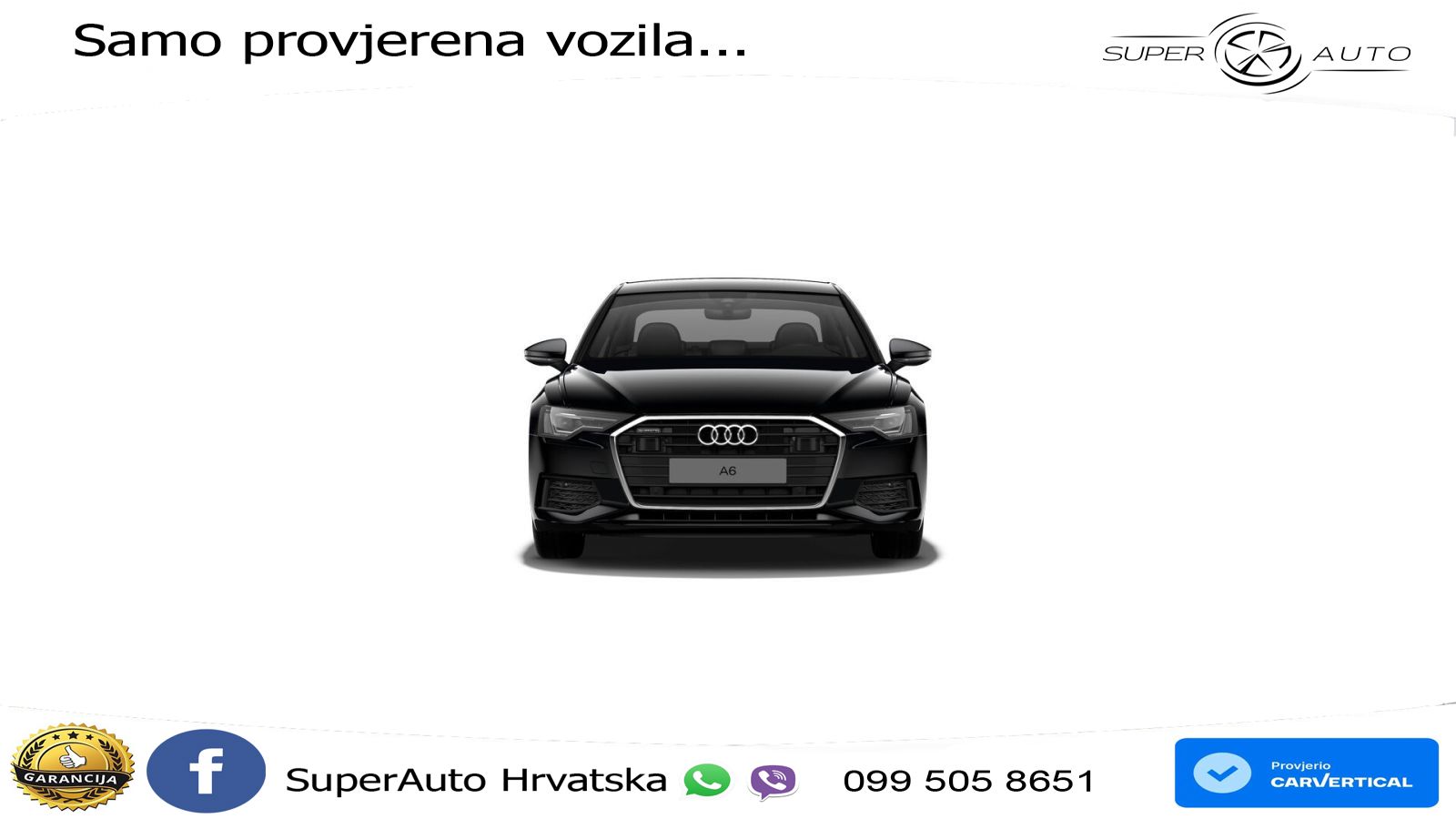 Audi A6 50 TDI V6 (286 KS) quattro tiptronic ZRAČNI+ACC+4xGR SJED+KAM