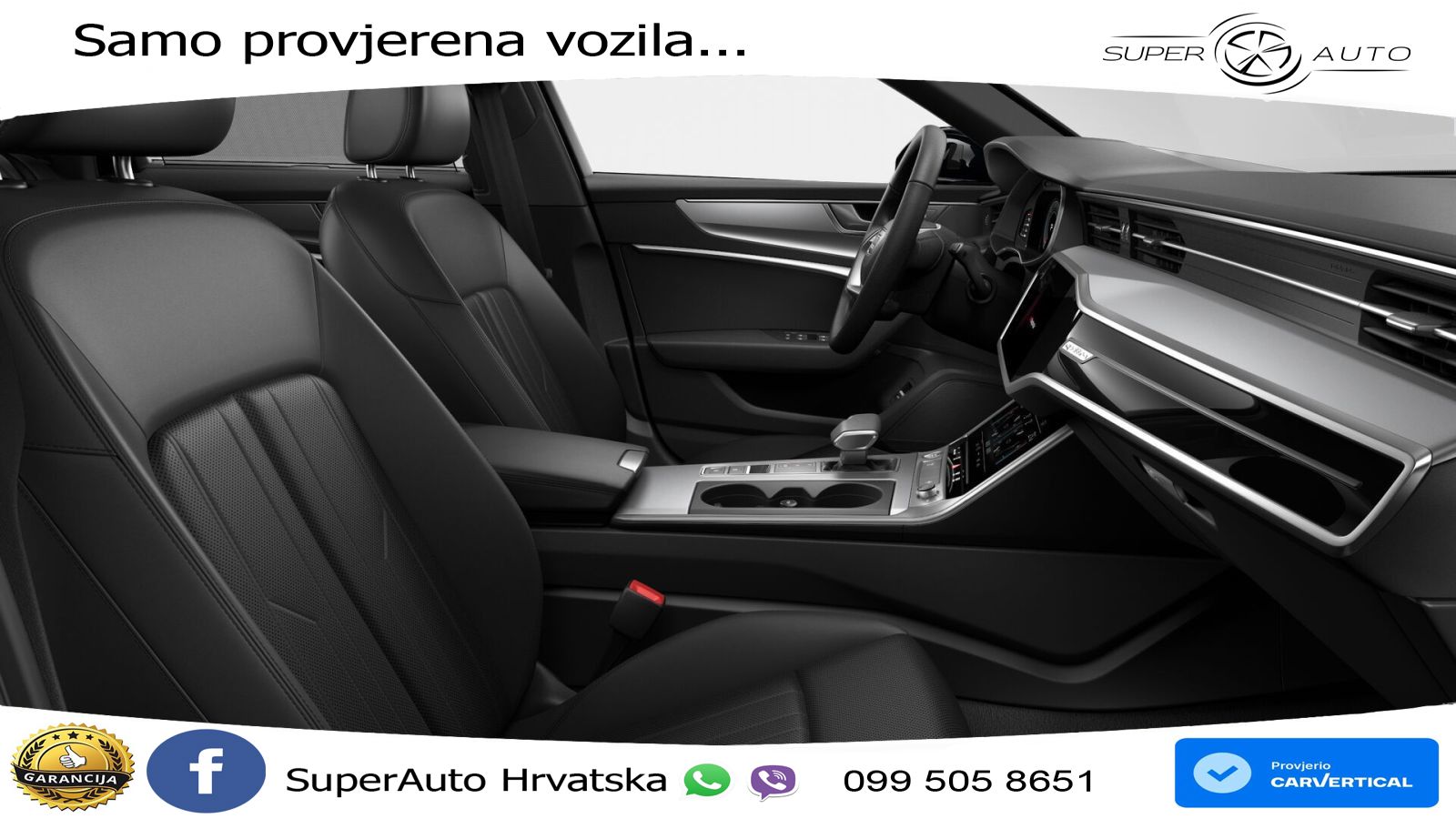 Audi A6 50 TDI V6 (286 KS) quattro tiptronic ZRAČNI+ACC+4xGR SJED+KAM