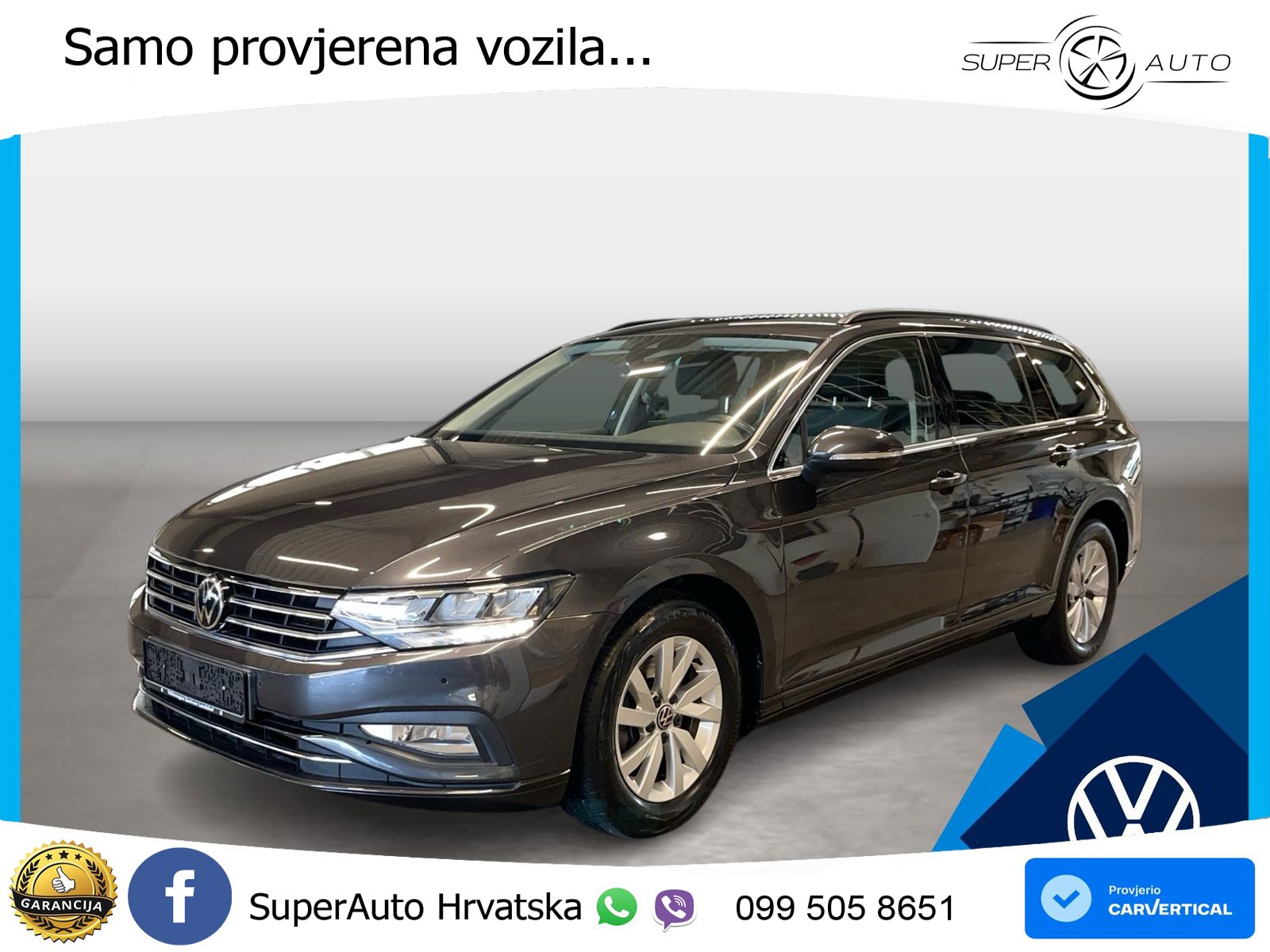 Volkswagen Passat Variant 2.0 TDI (150 KS) DSG Business LED+GR SJED+ACC