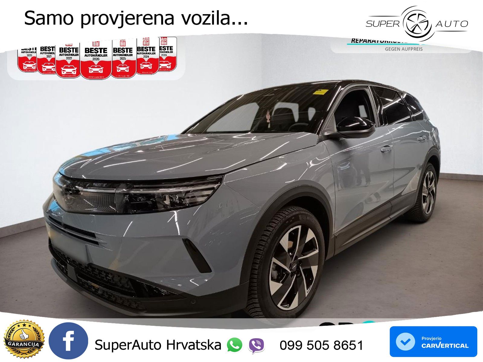 Opel Grandland 1.2 Turbo (145 KS) Hybrid eDCT GS LED+GR SJED+ACC