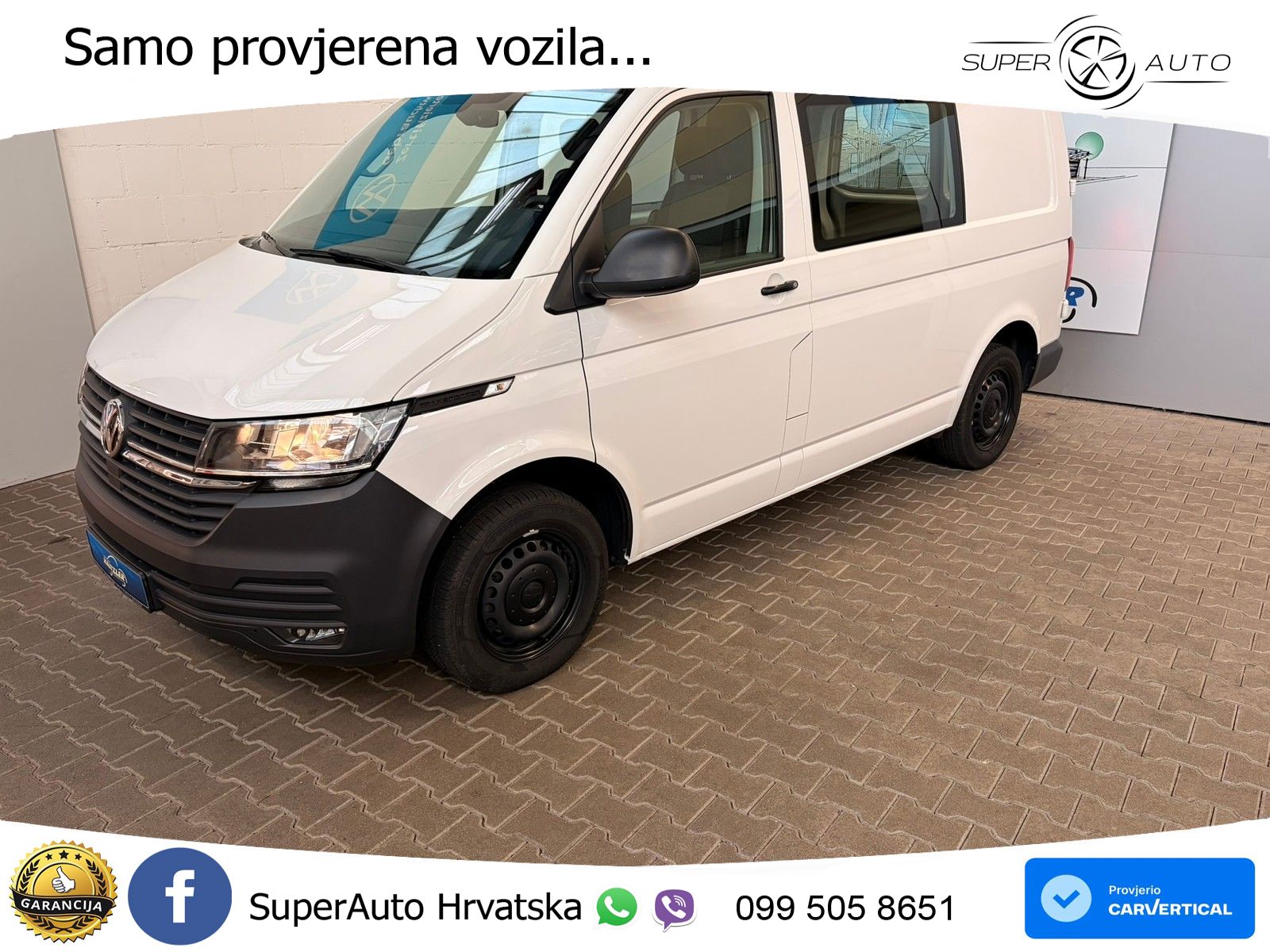 Volkswagen T6.1 Transporter Kasten 2,0 TDI +AHK+Licht&Sicht 110 KS