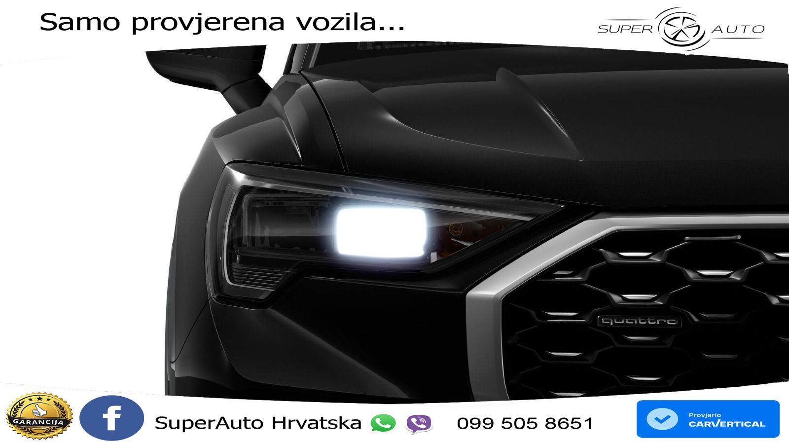 Audi Q3 Sportback 35 TDI (150 KS) quattro S tronic S line LED+GR SJED+ACC