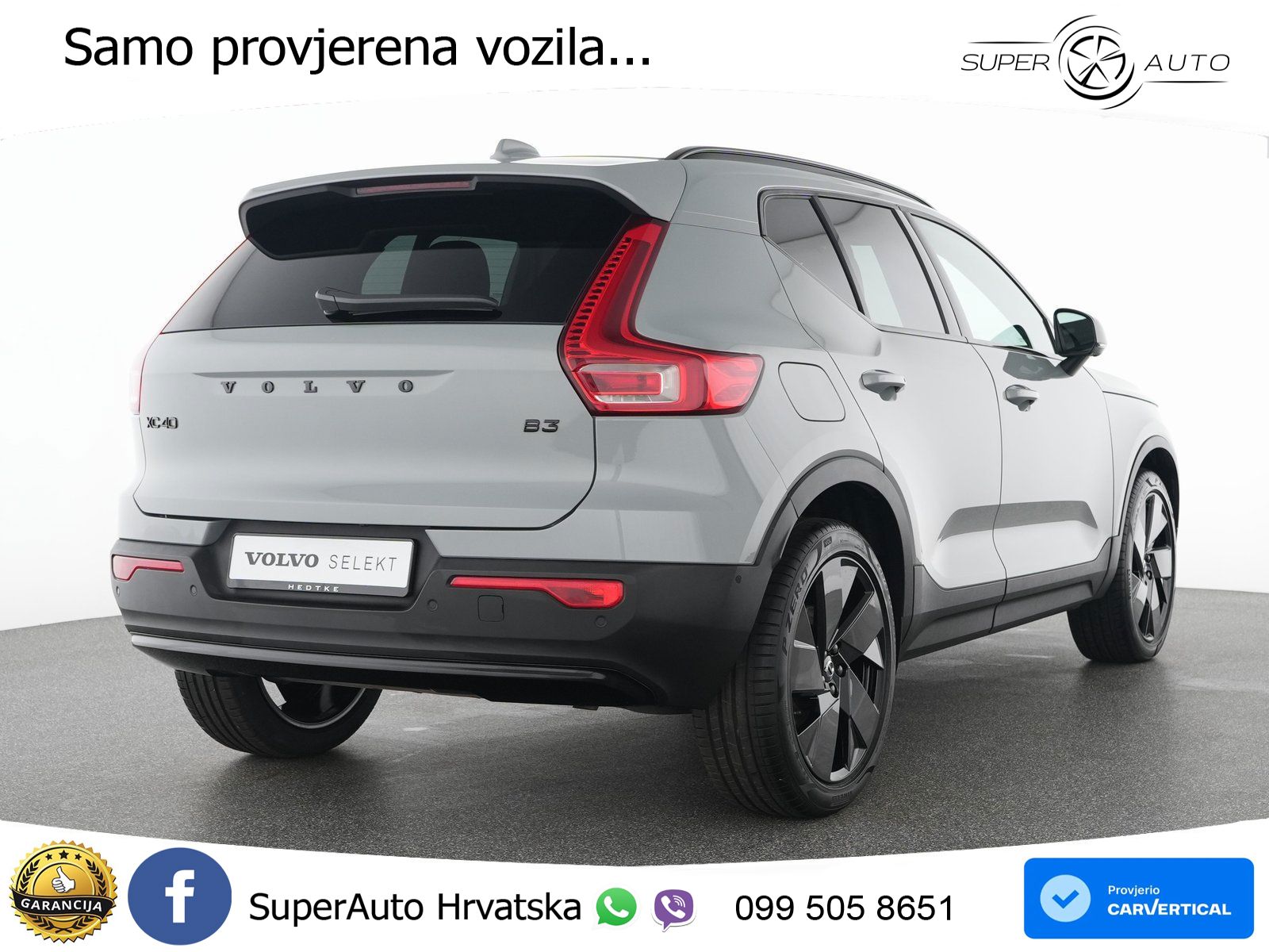 Volvo XC40 2.0 B3 163 KS Automatic LED+GR SJED+ACC