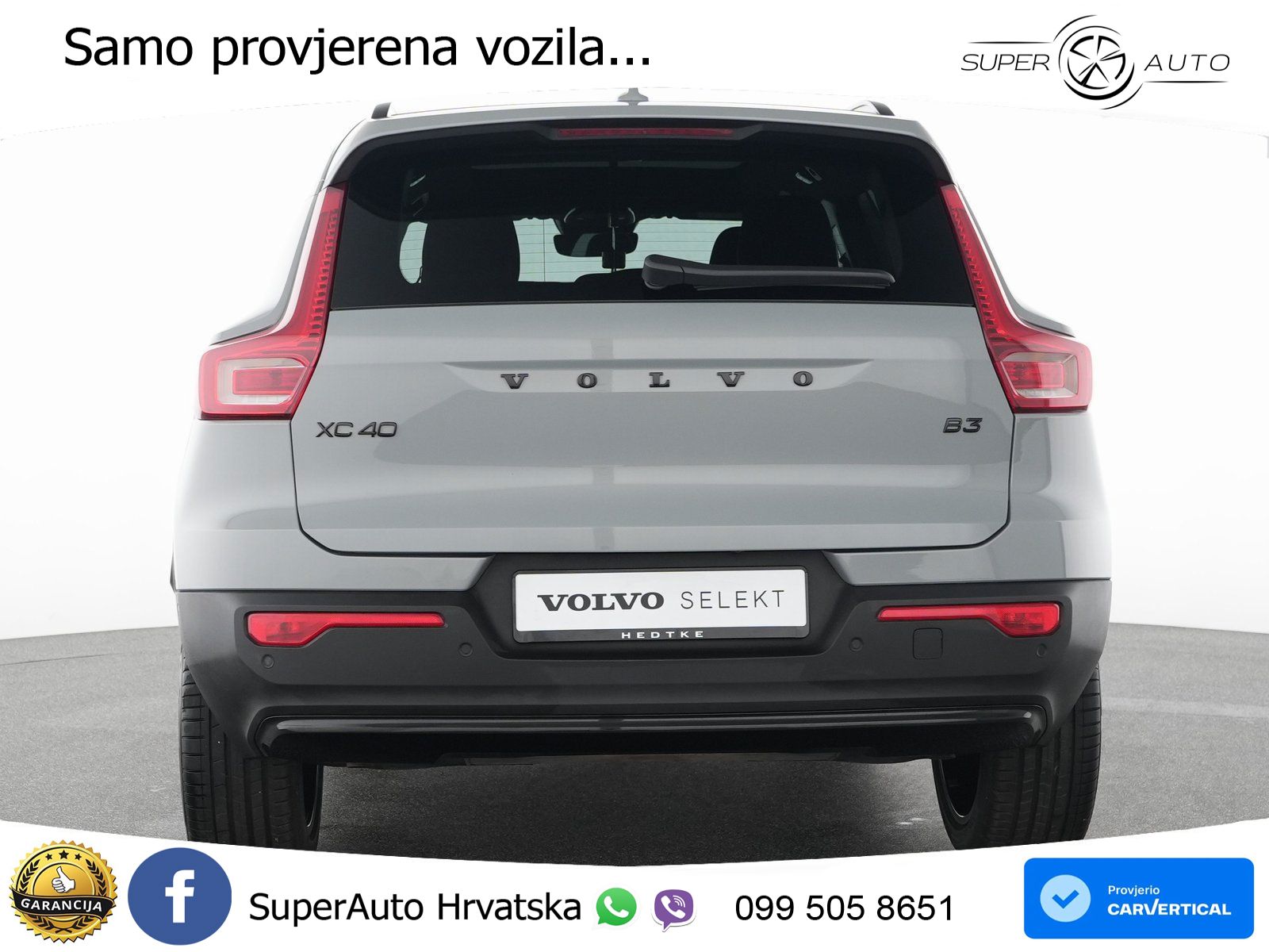 Volvo XC40 2.0 B3 163 KS Automatic LED+GR SJED+ACC