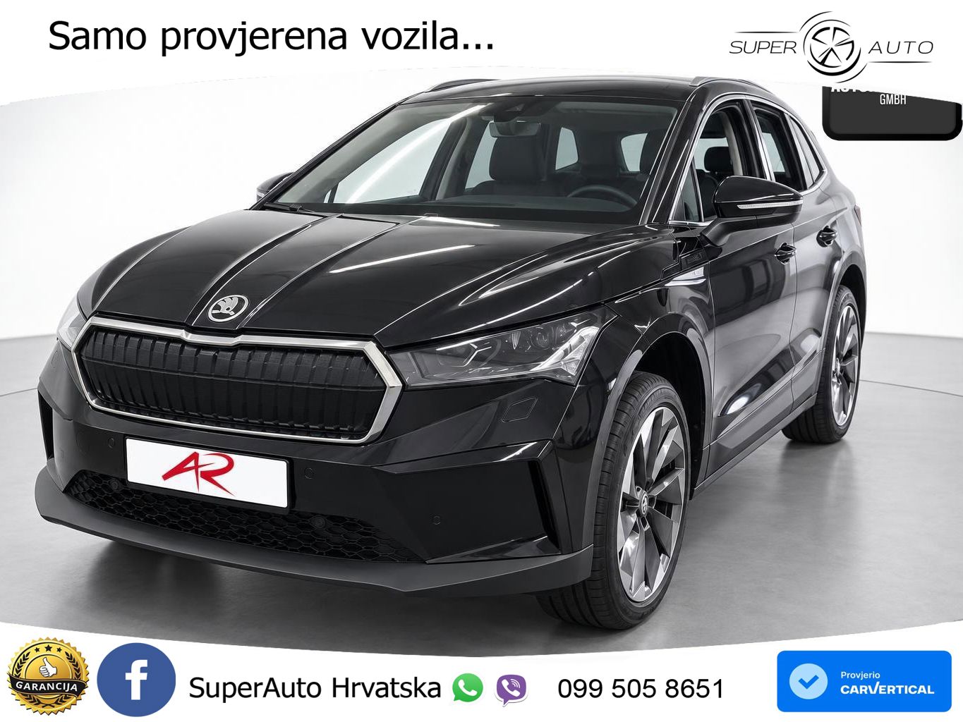 Škoda Enyaq iV 80 82 kWh (204 KS) LED+GR SJED+ACC