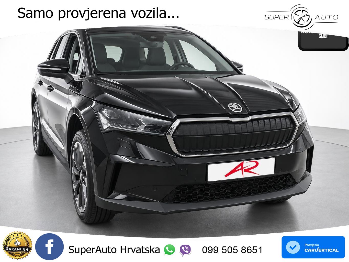 Škoda Enyaq iV 80 82 kWh (204 KS) LED+GR SJED+ACC