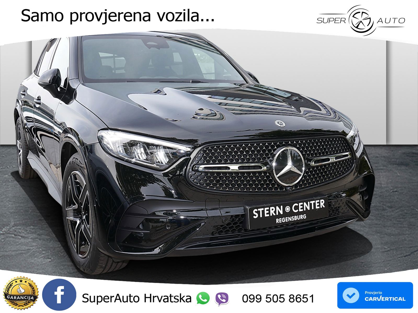 Mercedes GLC 200 (204 KS) 4MATIC 9G-TRONIC AMG LED+GR SJED+ACC