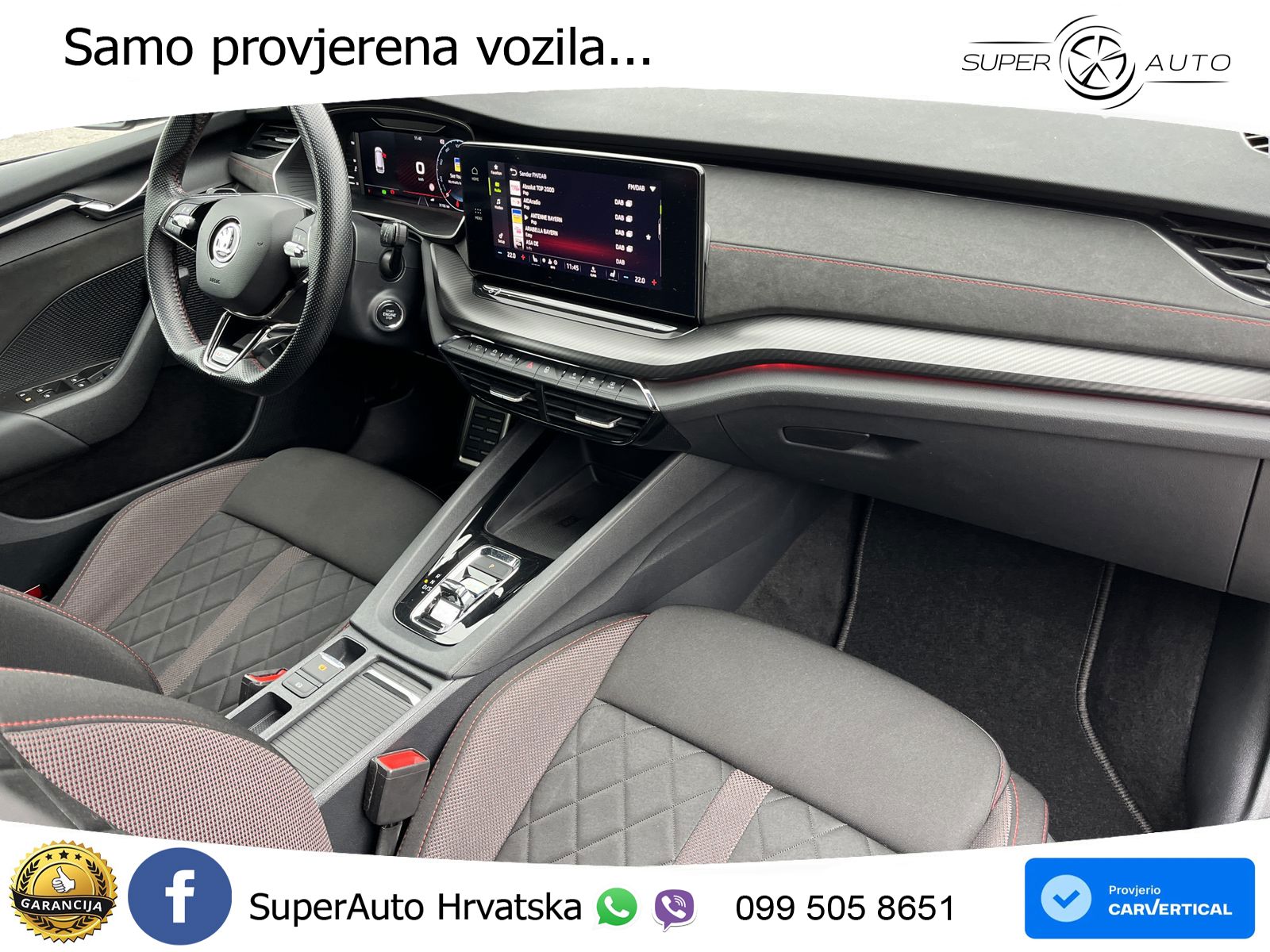 Škoda Octavia Combi RS 2.0 TSI (245 KS) DSG LED+GR SJED+ACC