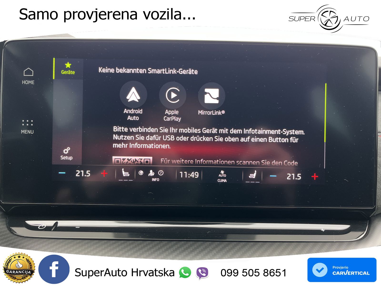 Škoda Octavia Combi RS 2.0 TSI (245 KS) DSG LED+GR SJED+ACC
