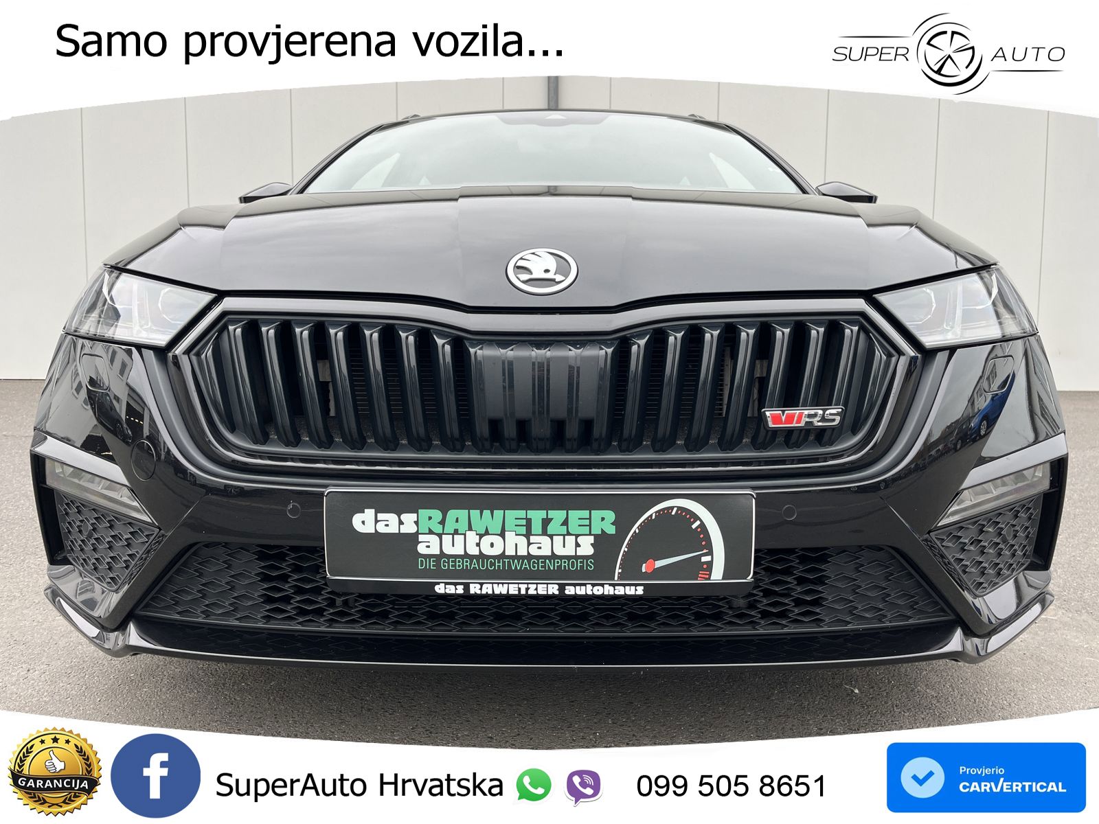 Škoda Octavia Combi RS 2.0 TSI (245 KS) DSG LED+GR SJED+ACC