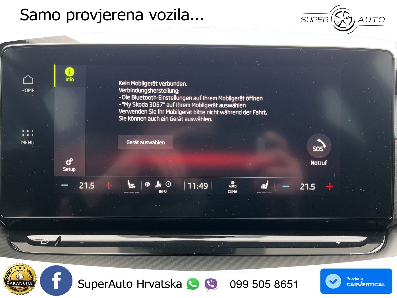 Škoda Octavia Combi RS 2.0 TSI (245 KS) DSG LED+GR SJED+ACC